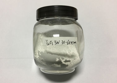 Ossidi/dimensioni bianca 30 - 60 nanometro della polvere della terra rara di Cas 1314-36-9 ossido nano dell'ittrio